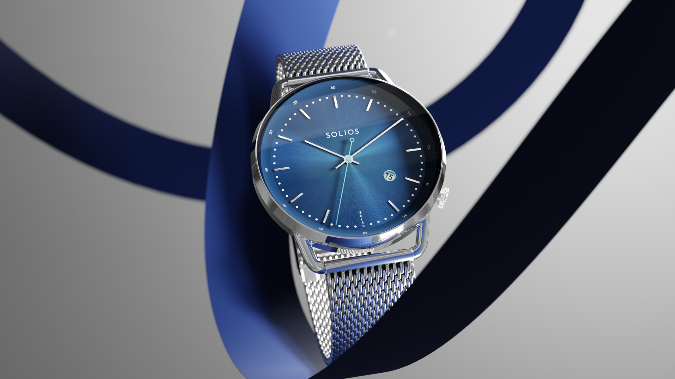 Blue Sapphire watch dial