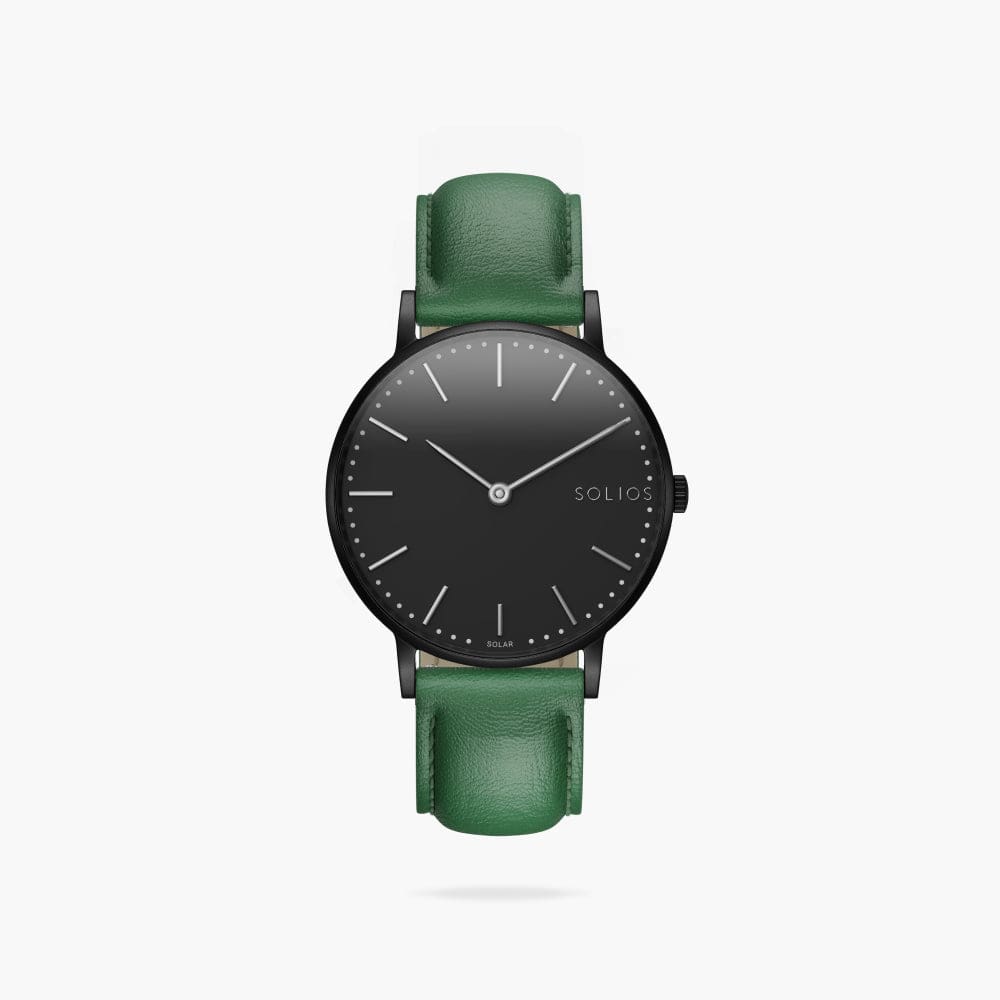 The Solar Classic | Black Dial - Black Case