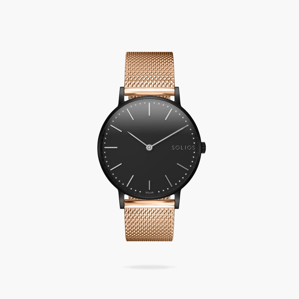 The Solar Classic | Black Dial - Black Case