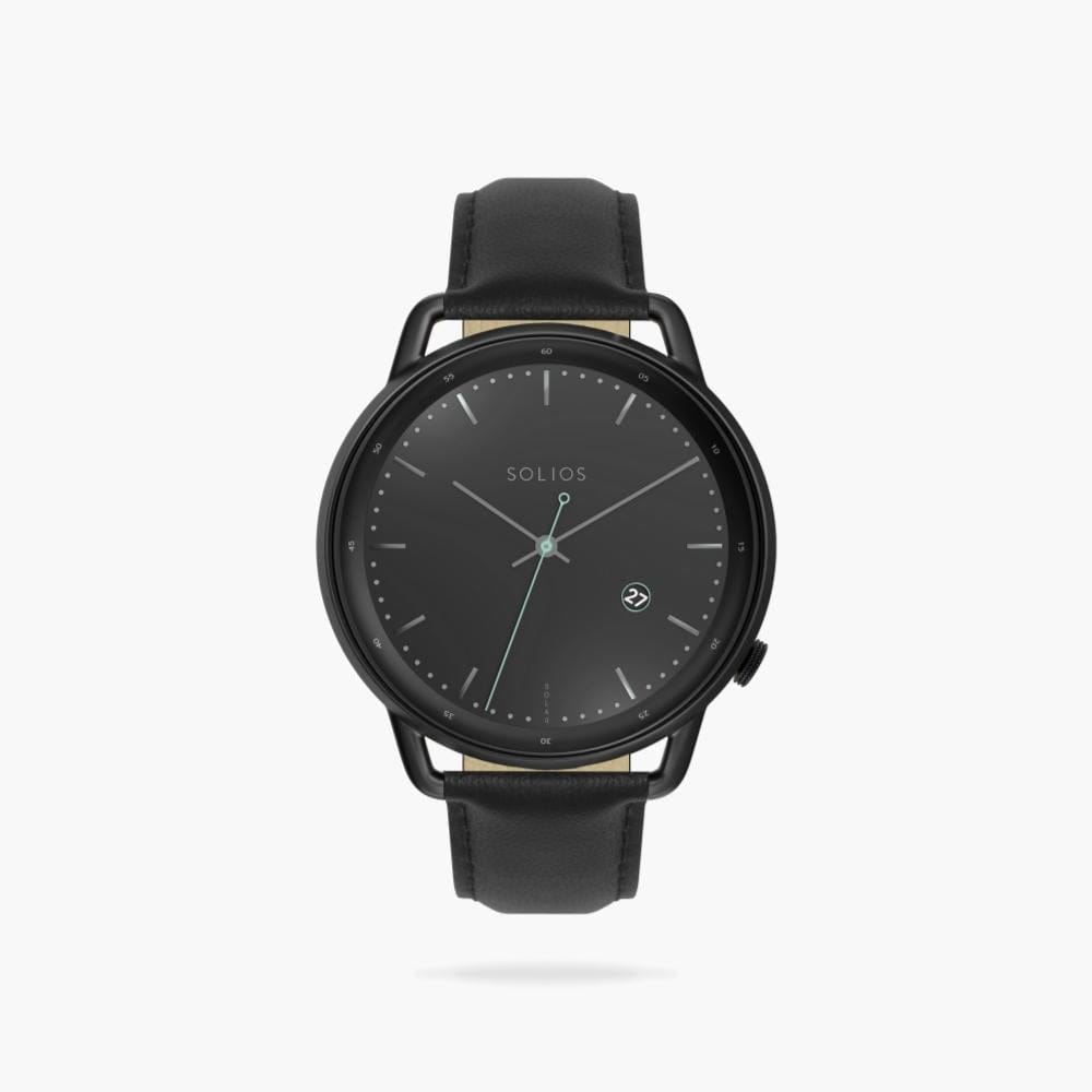 The Solar Curve | Black Dial - Black Case