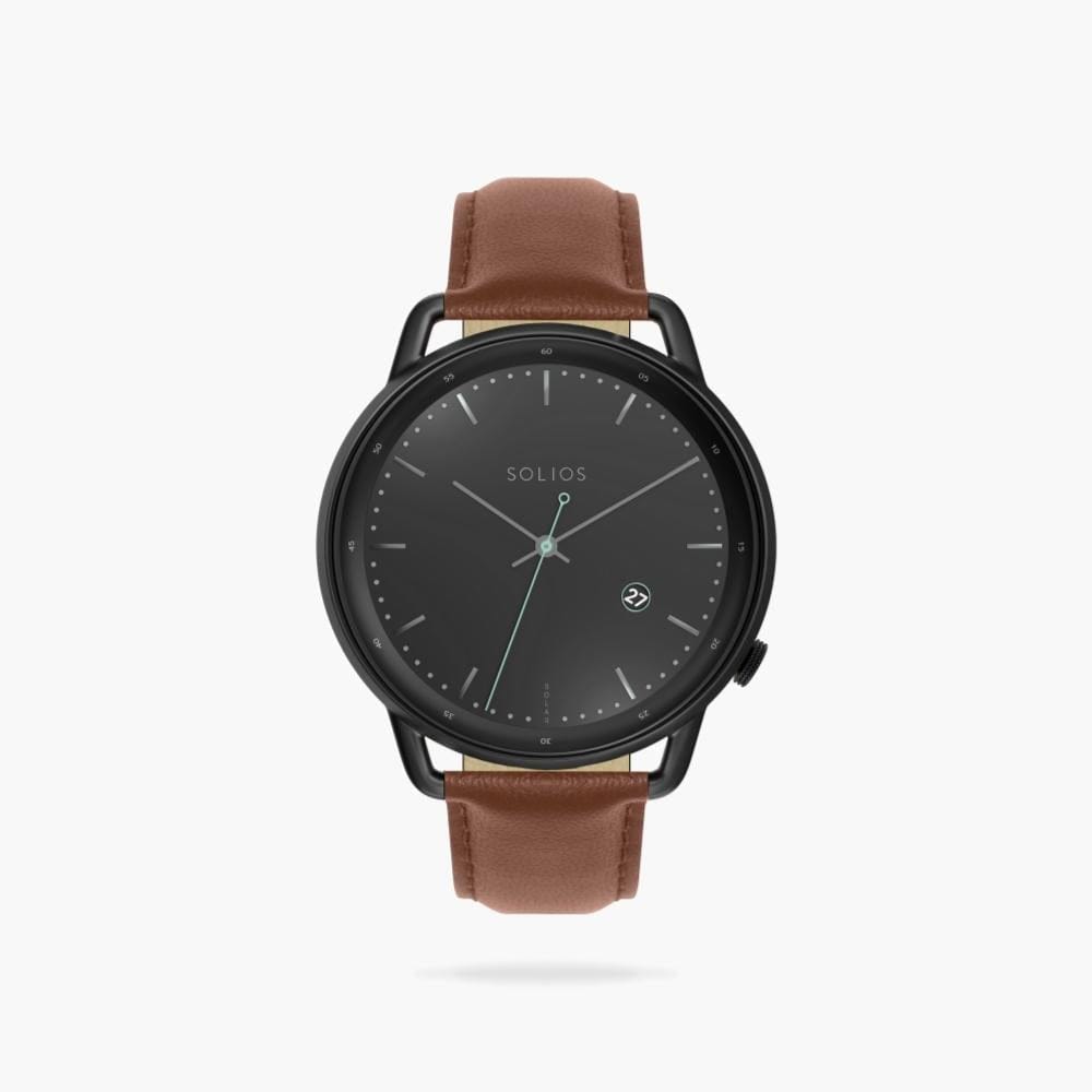 The Solar Curve | Black Dial - Black Case