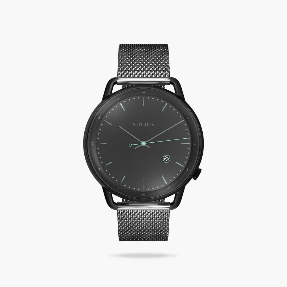 The Solar Curve | Black Dial - Black Case