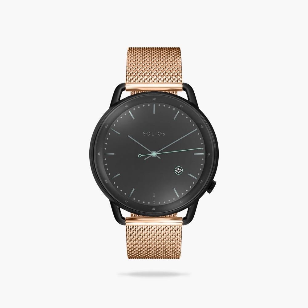 The Solar Curve | Black Dial - Black Case