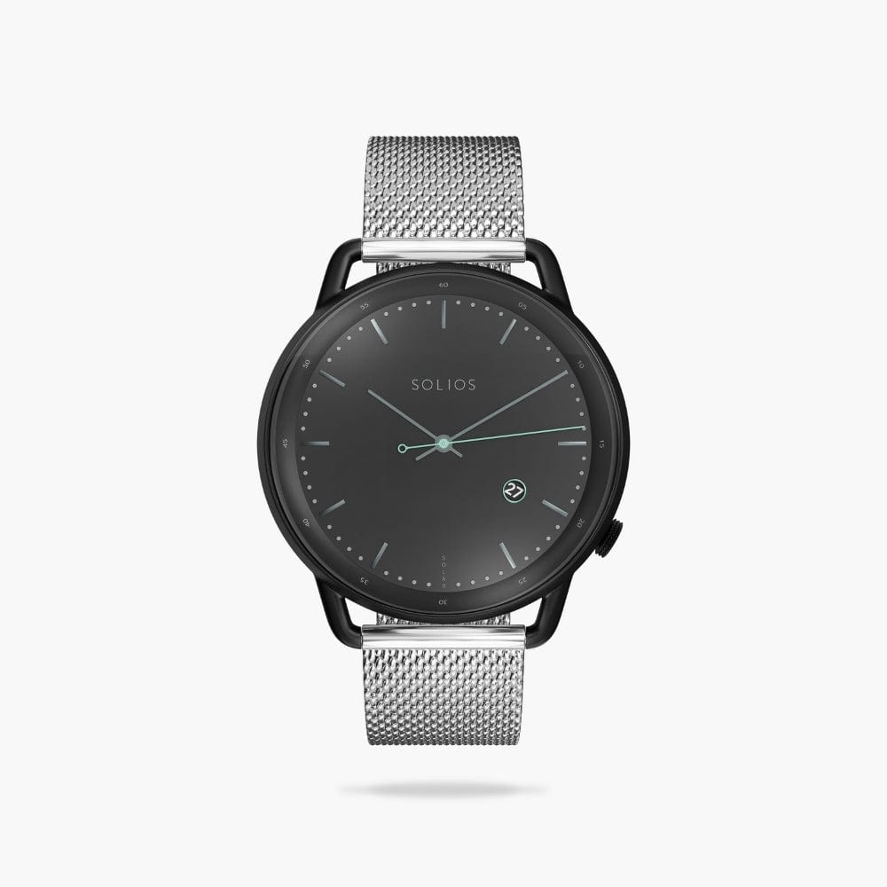 The Solar Curve | Black Dial - Black Case