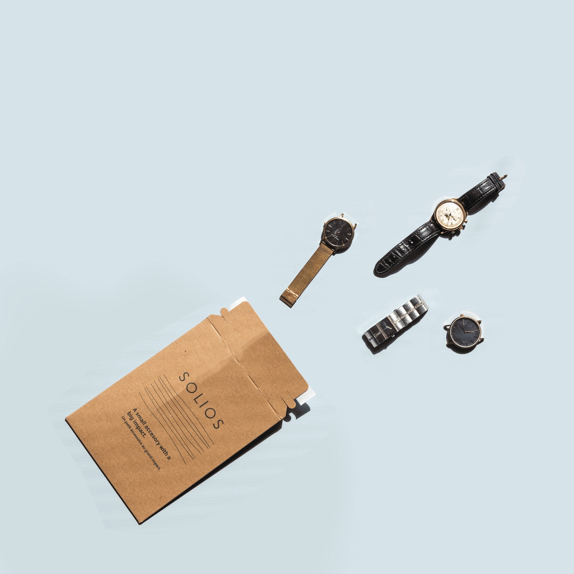 Solios's new watch recycling program