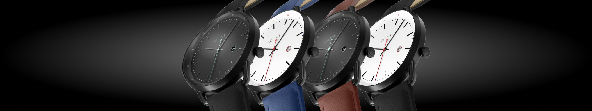 Black Watches for Men