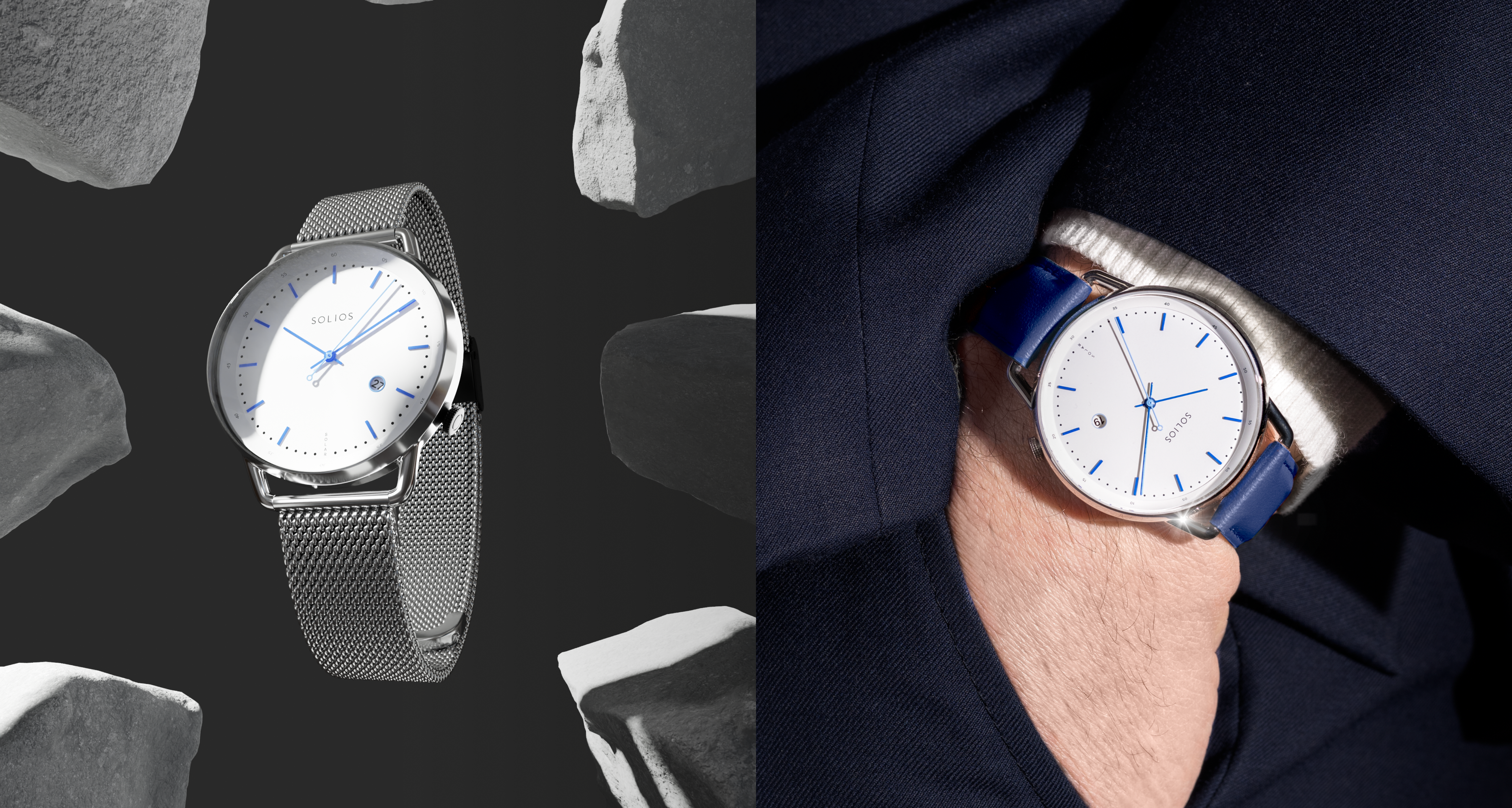 The Solar Curve | White Dial