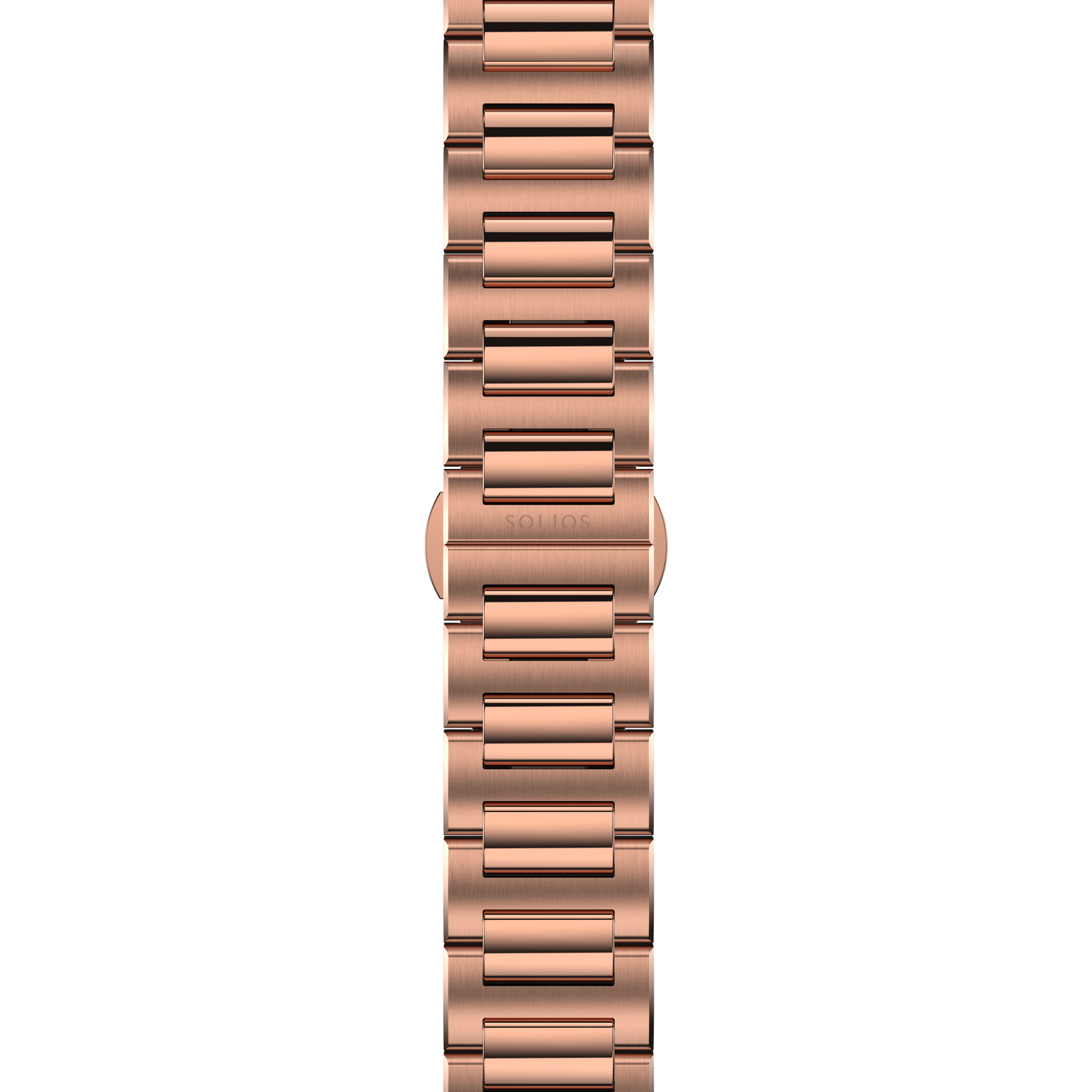 Rose gold metal bracelet from Solios