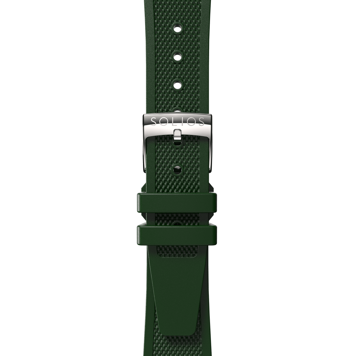 Green Natural Rubber Strap