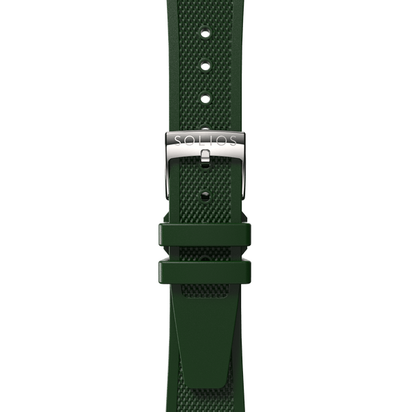 Green Natural Rubber Strap