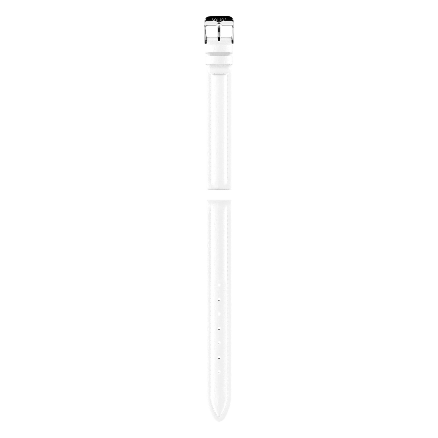 Bracelet de cuir végane éco blanc