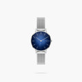 The Solar Mini | Blue Dial - Silver Case
