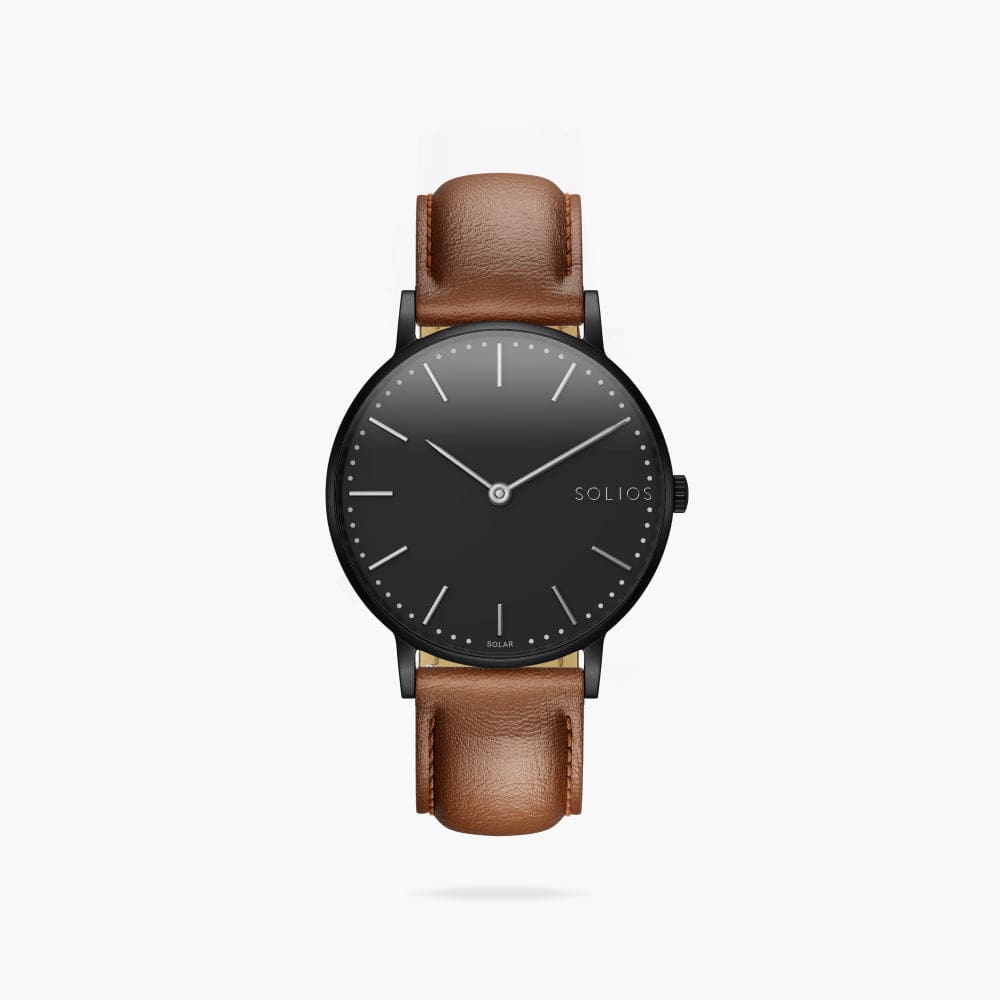 The Solar Classic | Black Dial - Black Case