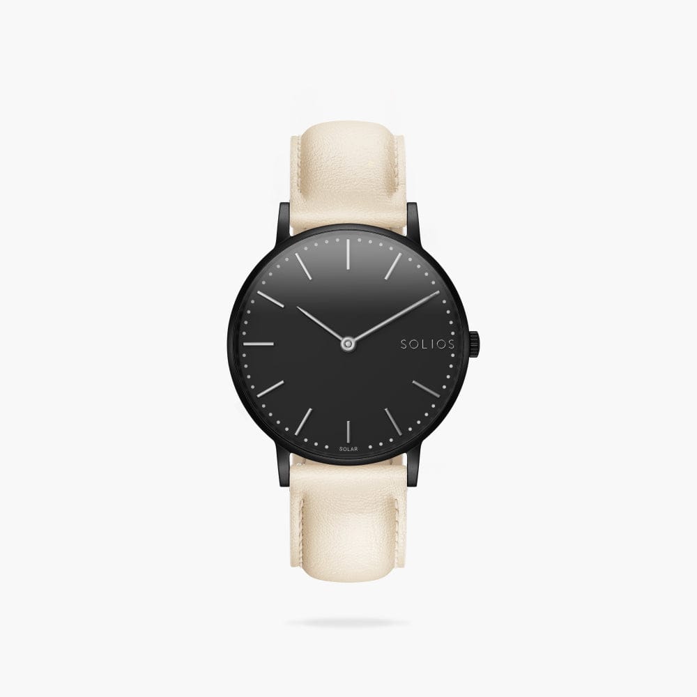 The Solar Classic | Black Dial - Black Case