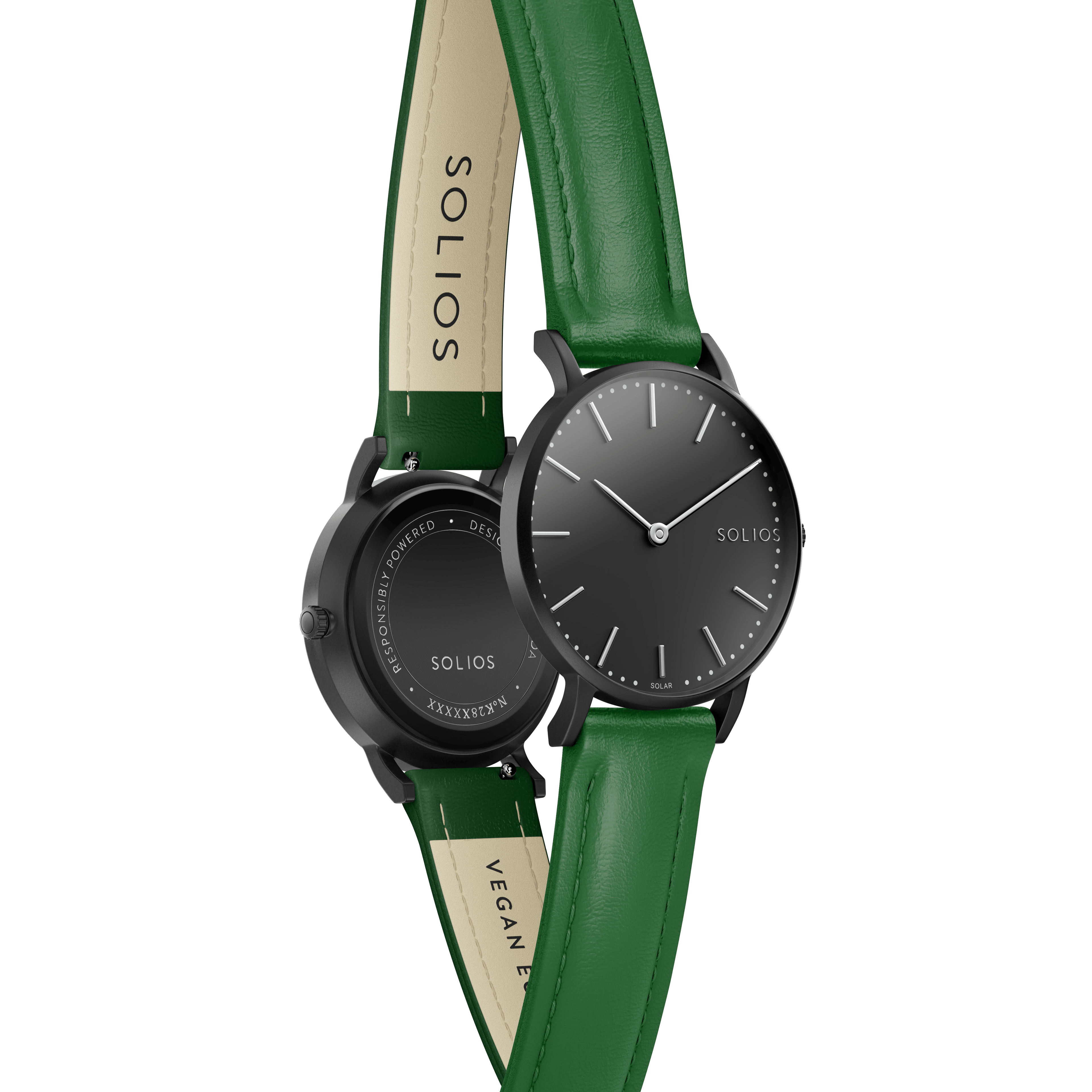 The Solar Classic | Black Dial - Black Case