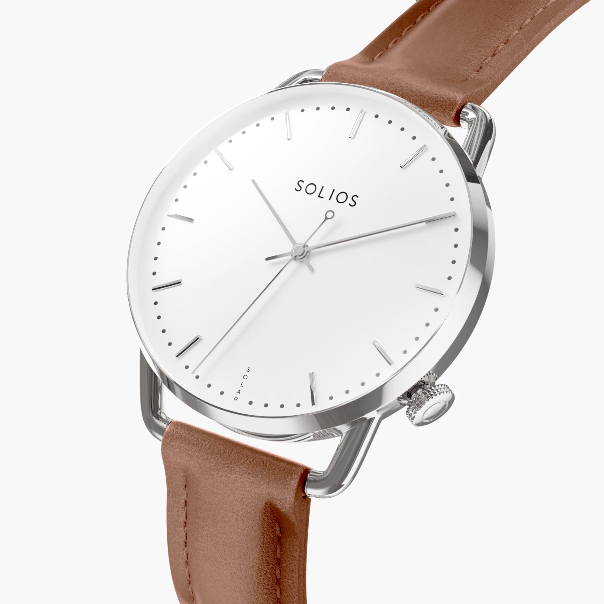 The Solar Curve Mini Bundle | White Dial - Silver Case