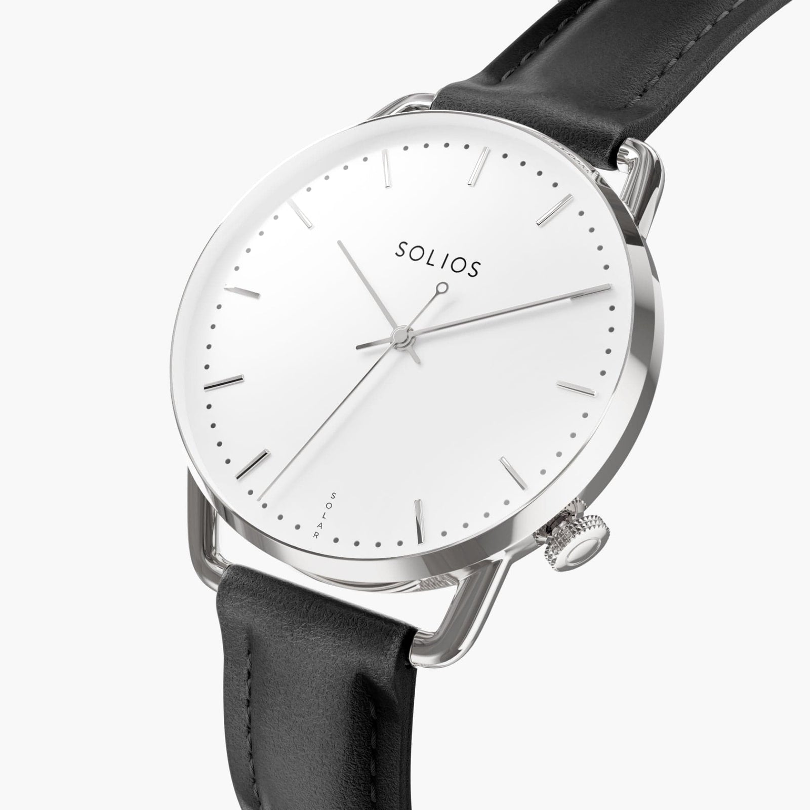 The Solar Curve Mini Bundle | White Dial - Silver Case