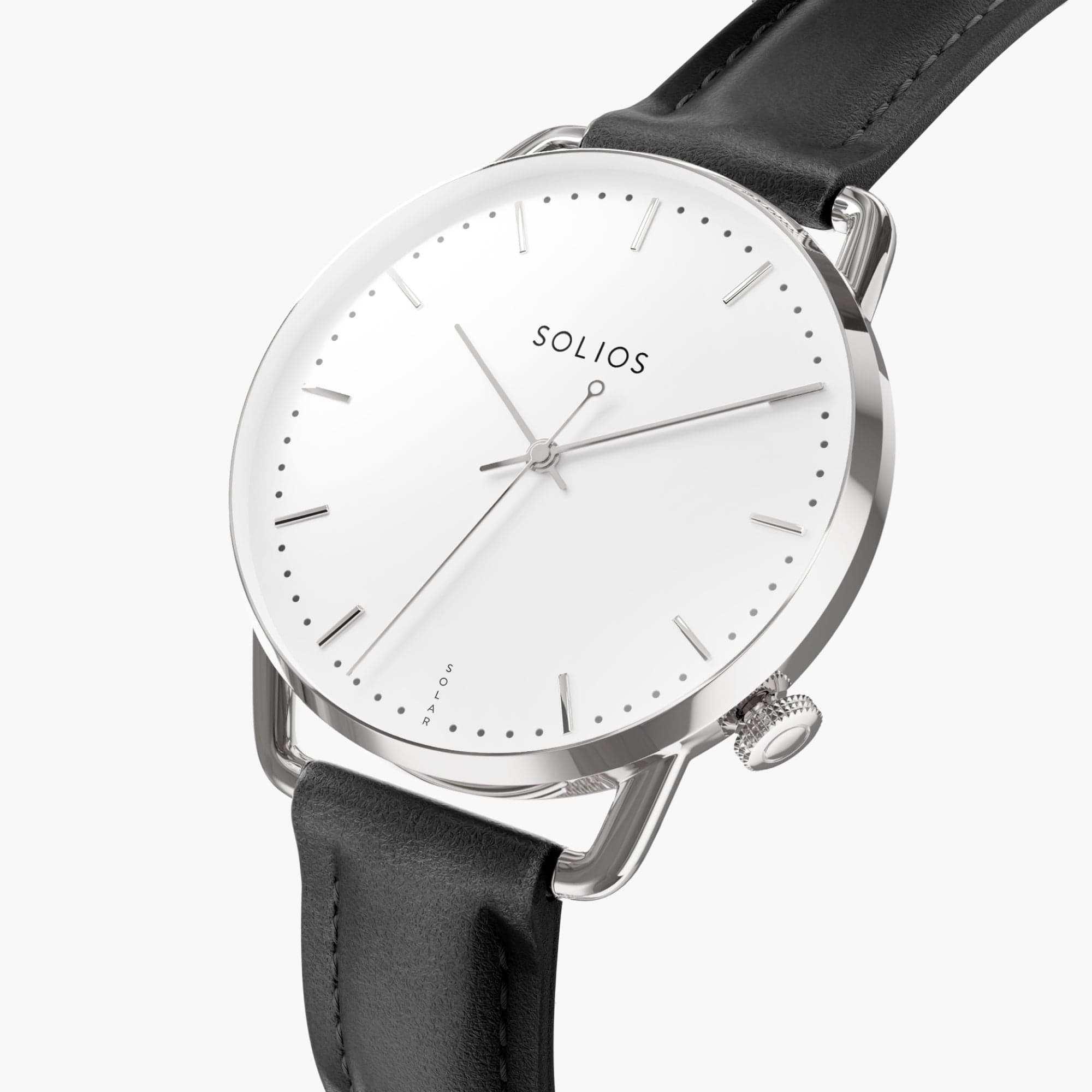 The Solar Curve Mini Bundle | White Dial - Silver Case
