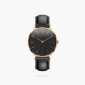 36mm / Eco Vegan Leather / Black