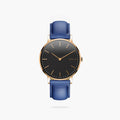 36mm / Eco Vegan Leather / Blue