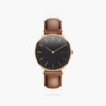 36mm / Eco Vegan Leather / Brown