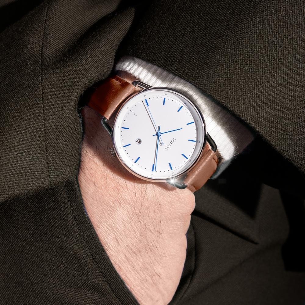 The Solar Curve Bundle | White Dial - Silver Case