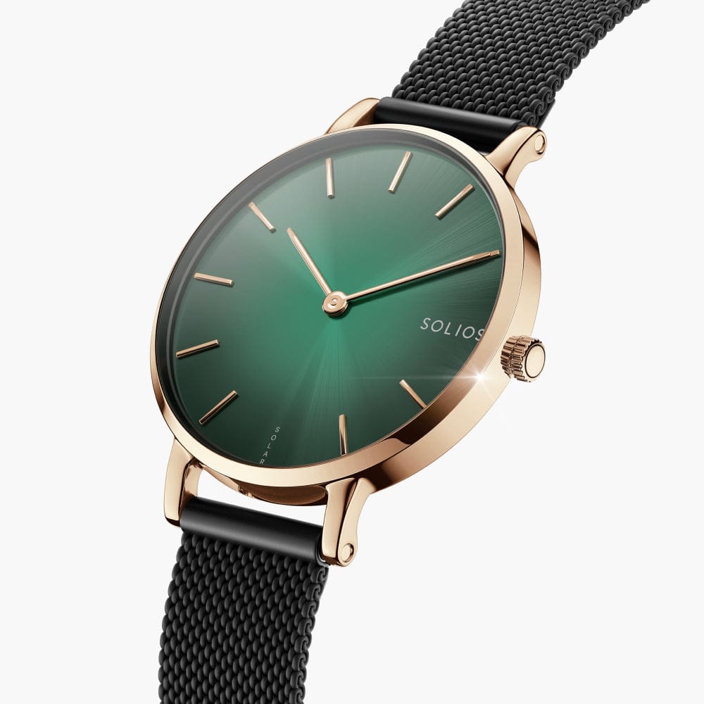 The Rainforest Mini Bundle | Green Dial - Rose Gold Case