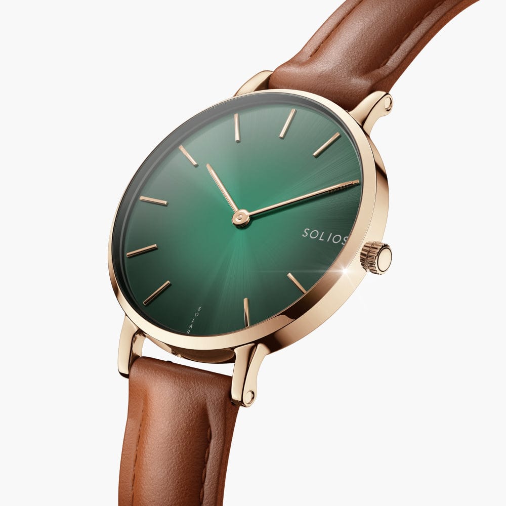 The Rainforest Mini Bundle | Green Dial - Rose Gold Case