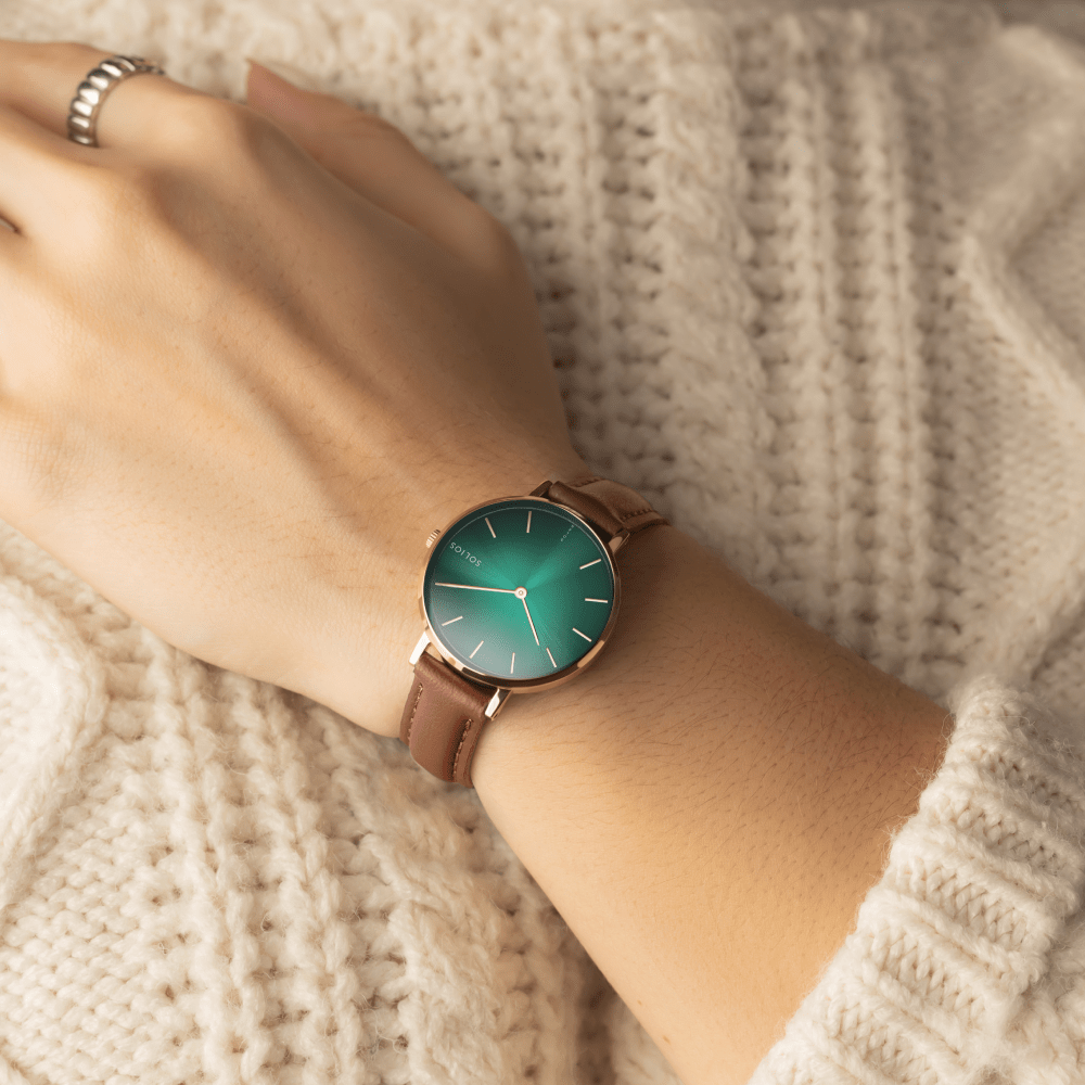 The Rainforest Mini Bundle | Green Dial - Rose Gold Case