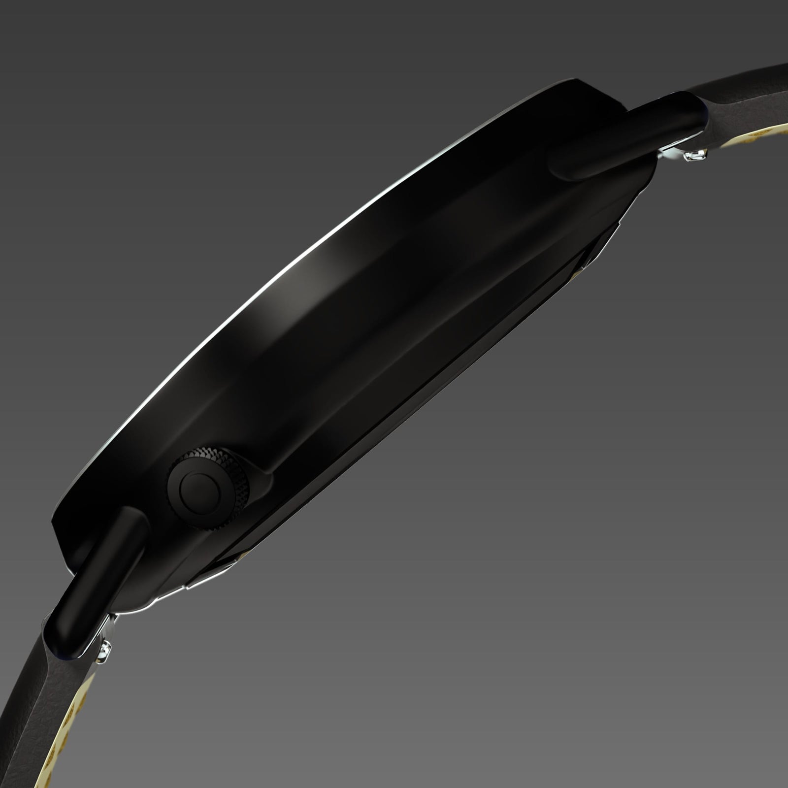 The Solar Curve | Black Dial - Black Case