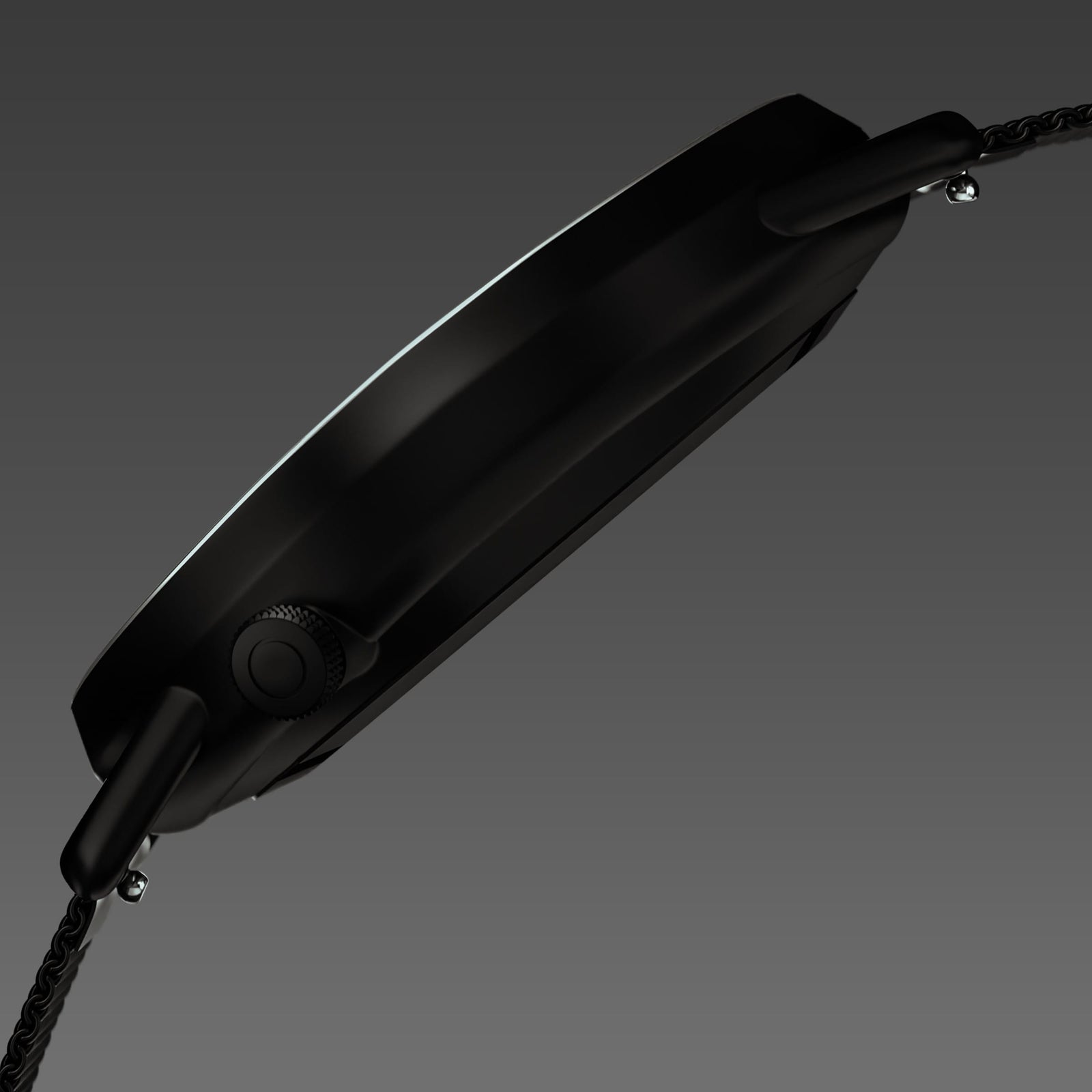 The Solar Curve | Black Dial - Black Case