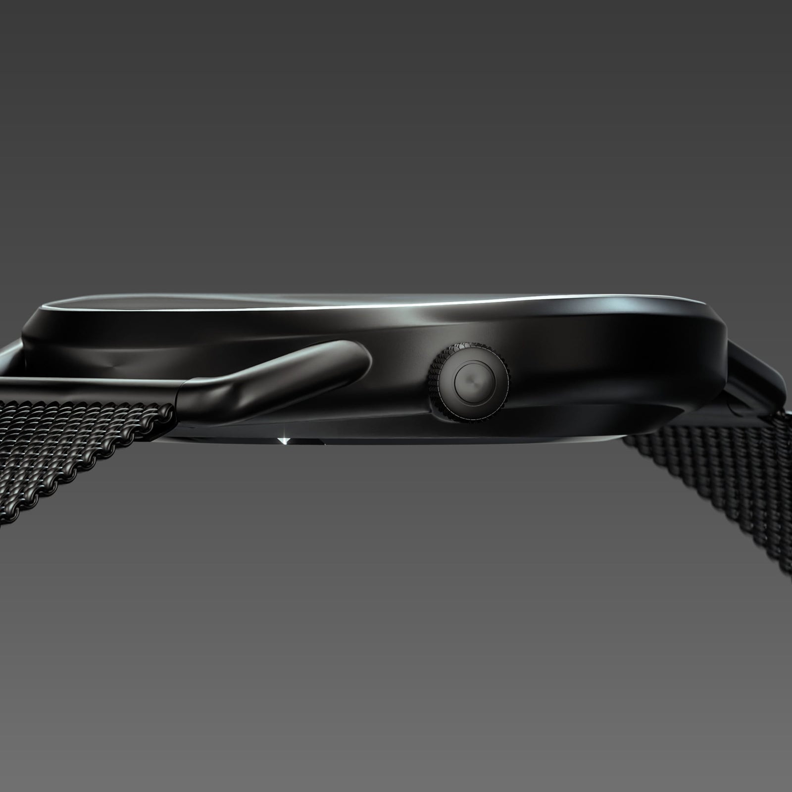The Solar Curve | Black Dial - Black Case