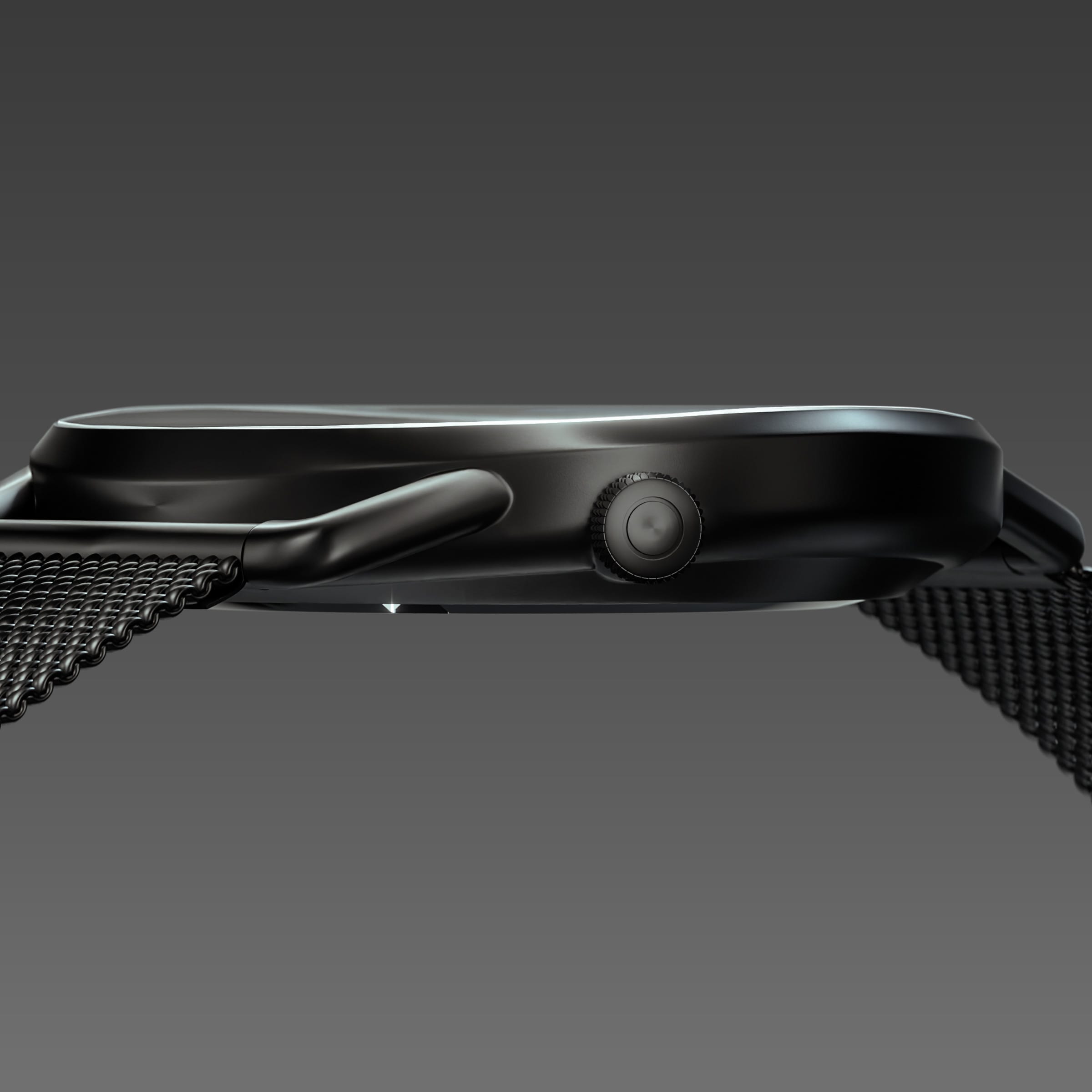 The Solar Curve | Black Dial - Black Case