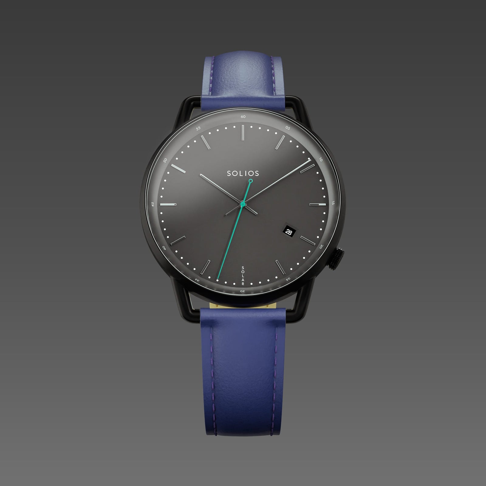 The Solar Curve | Black Dial - Black Case