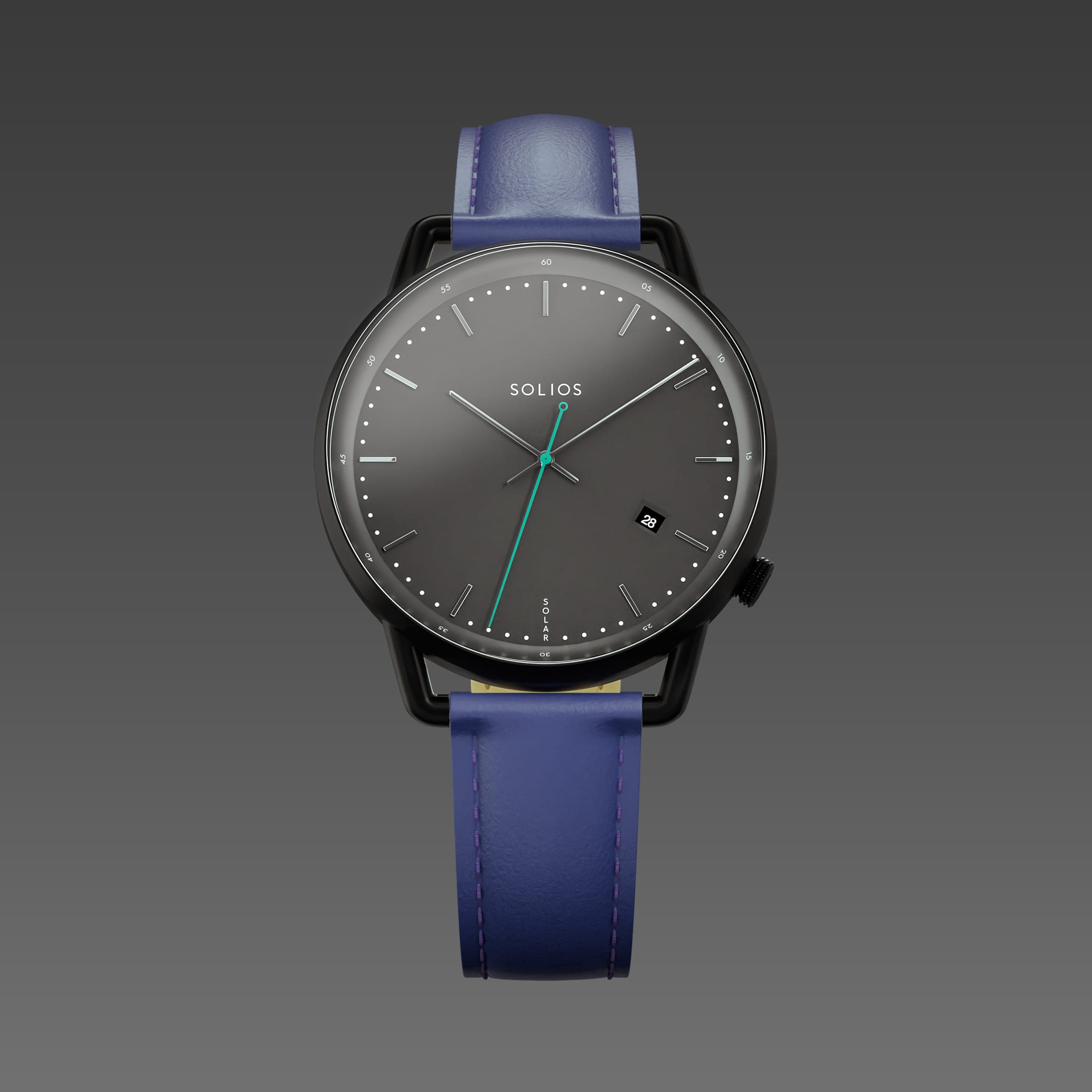 La Solar Curve | Cadran Noir - Boîtier Noir