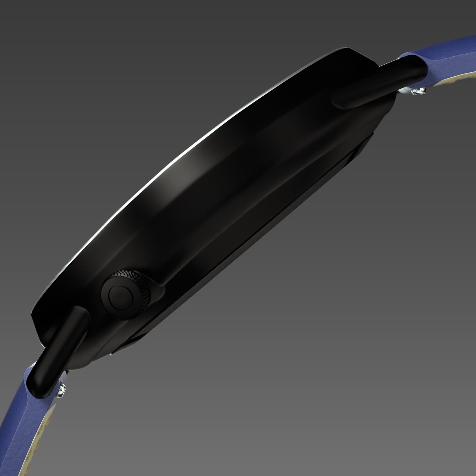 The Solar Curve | Black Dial - Black Case