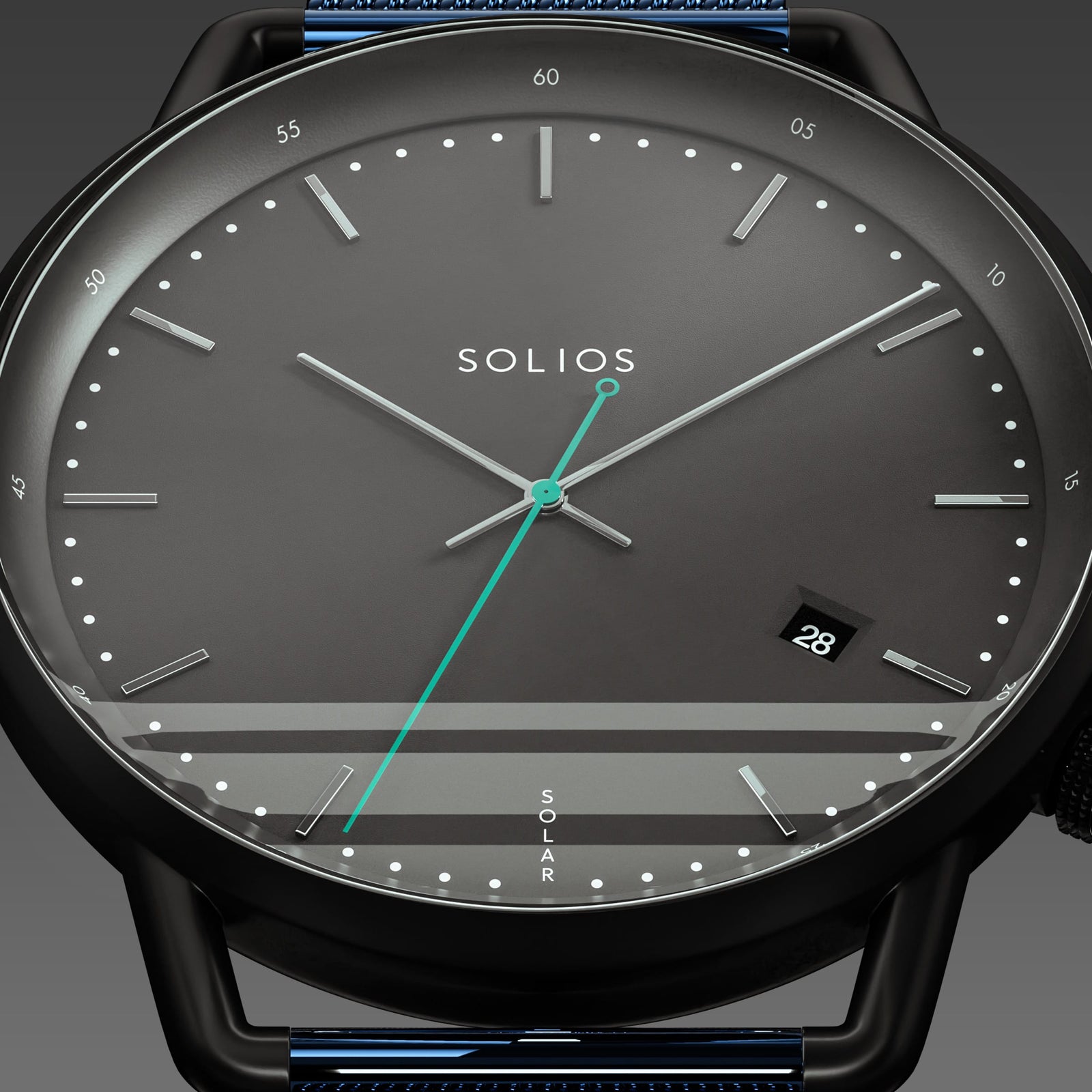 The Solar Curve | Black Dial - Black Case