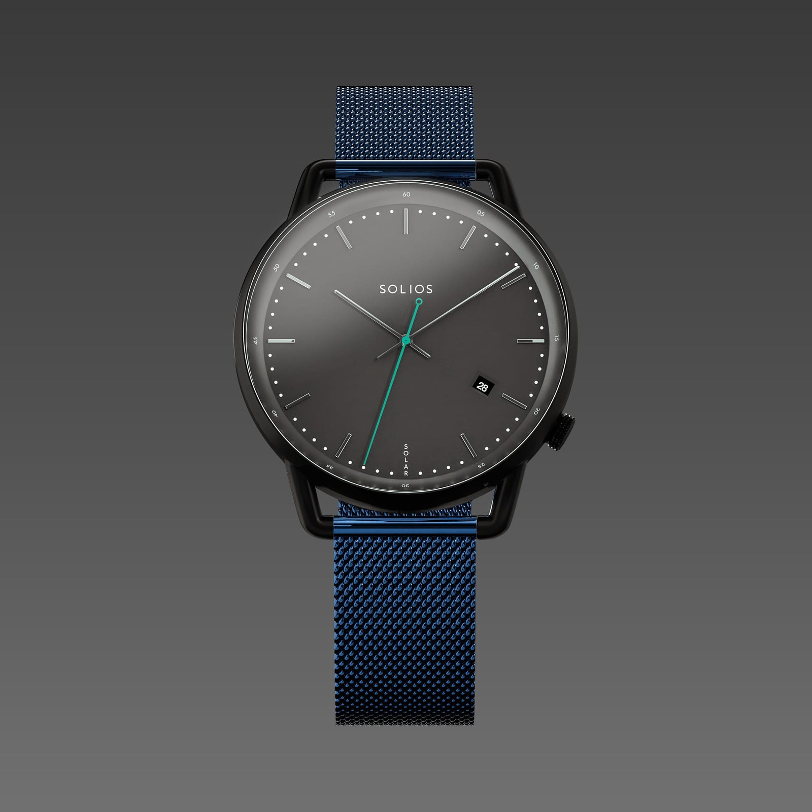 The Solar Curve | Black Dial - Black Case