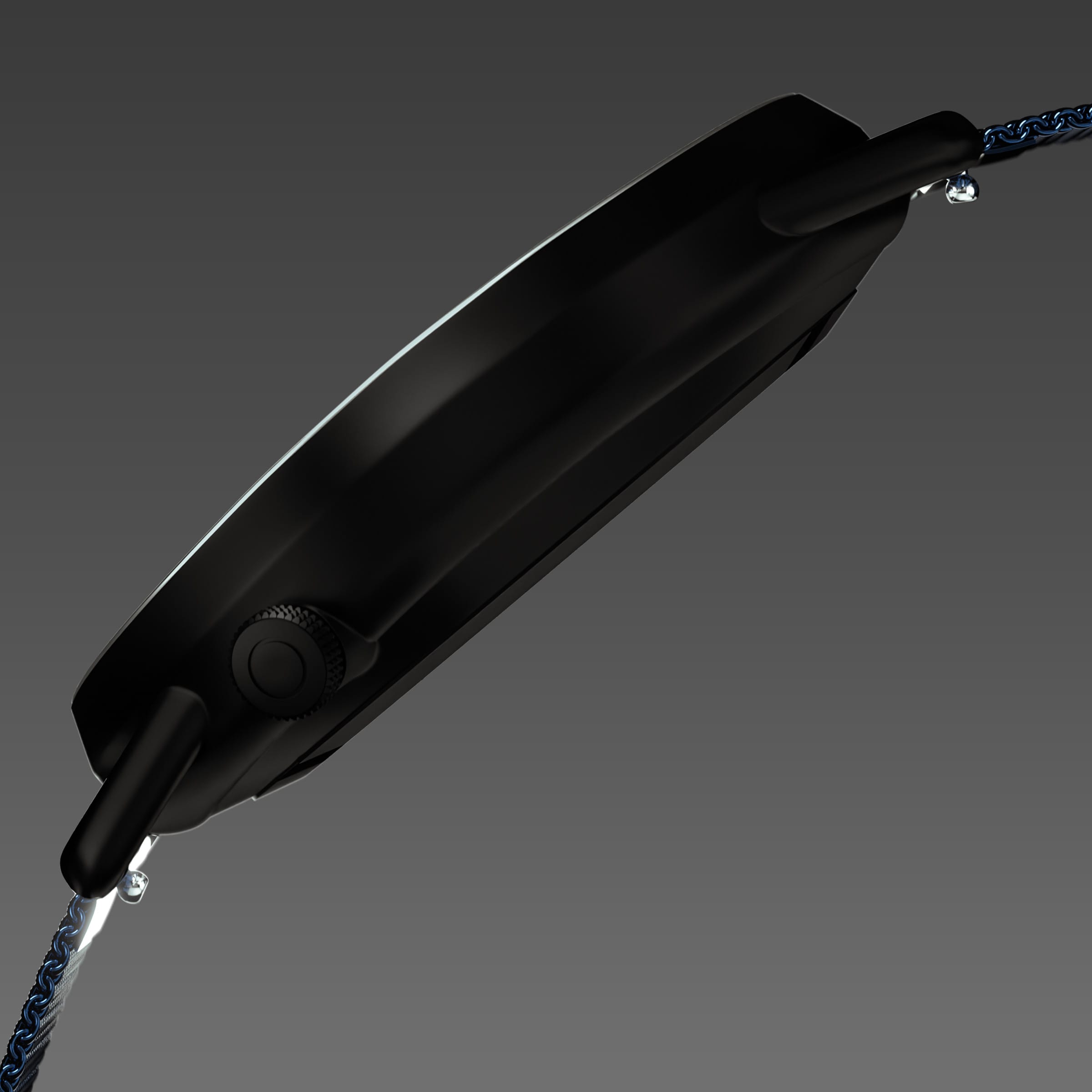 The Solar Curve | Black Dial - Black Case