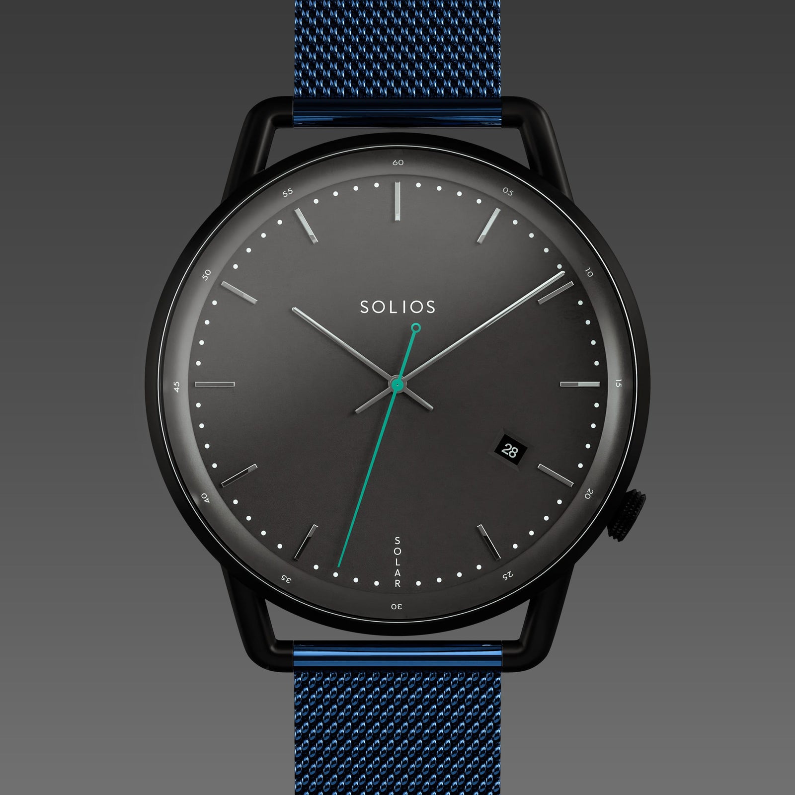 The Solar Curve | Black Dial - Black Case