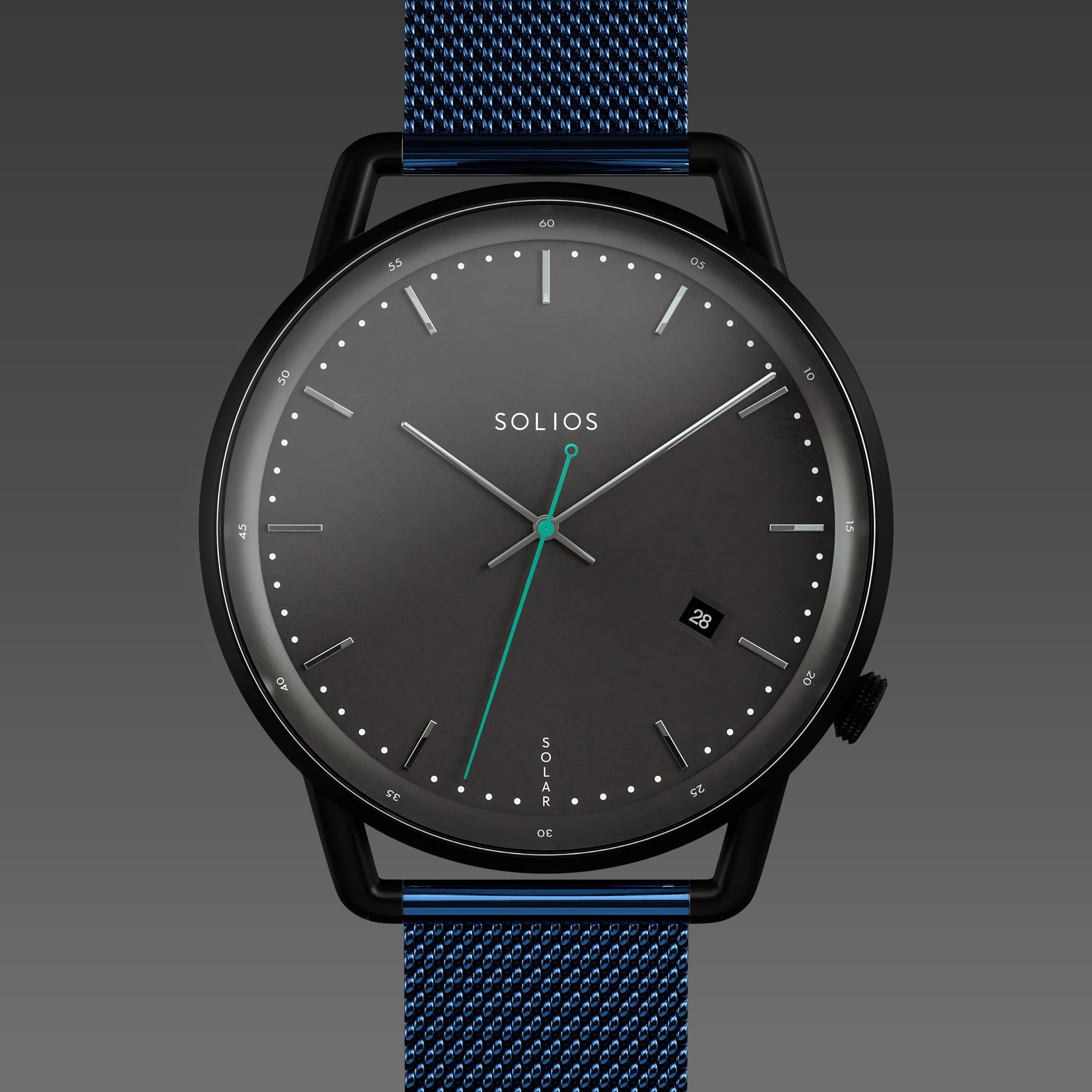 The Solar Curve | Black Dial - Black Case