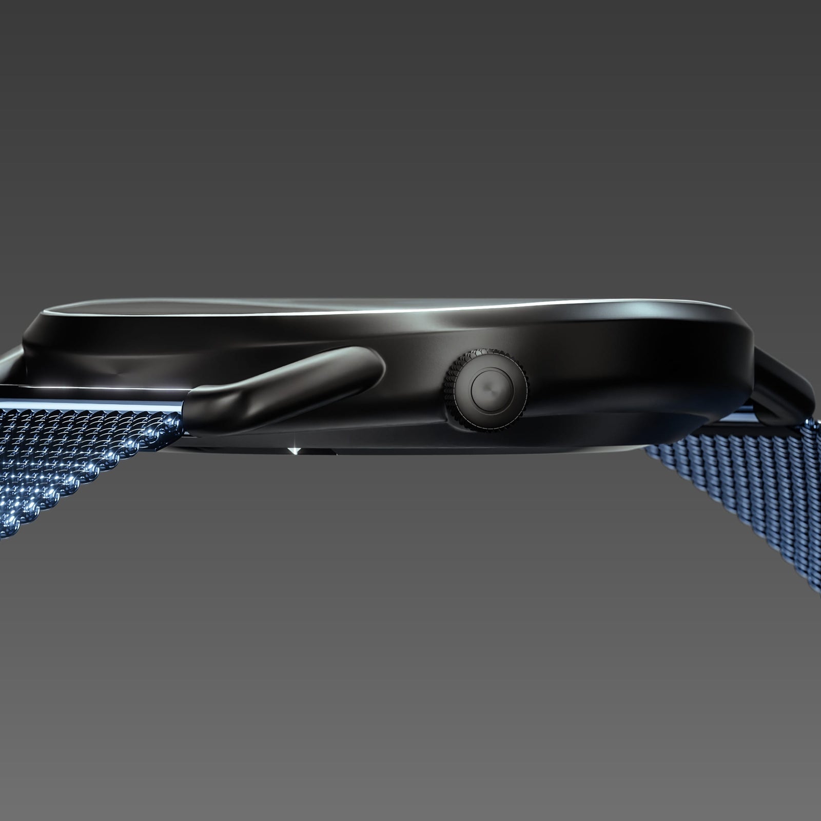 The Solar Curve | Black Dial - Black Case