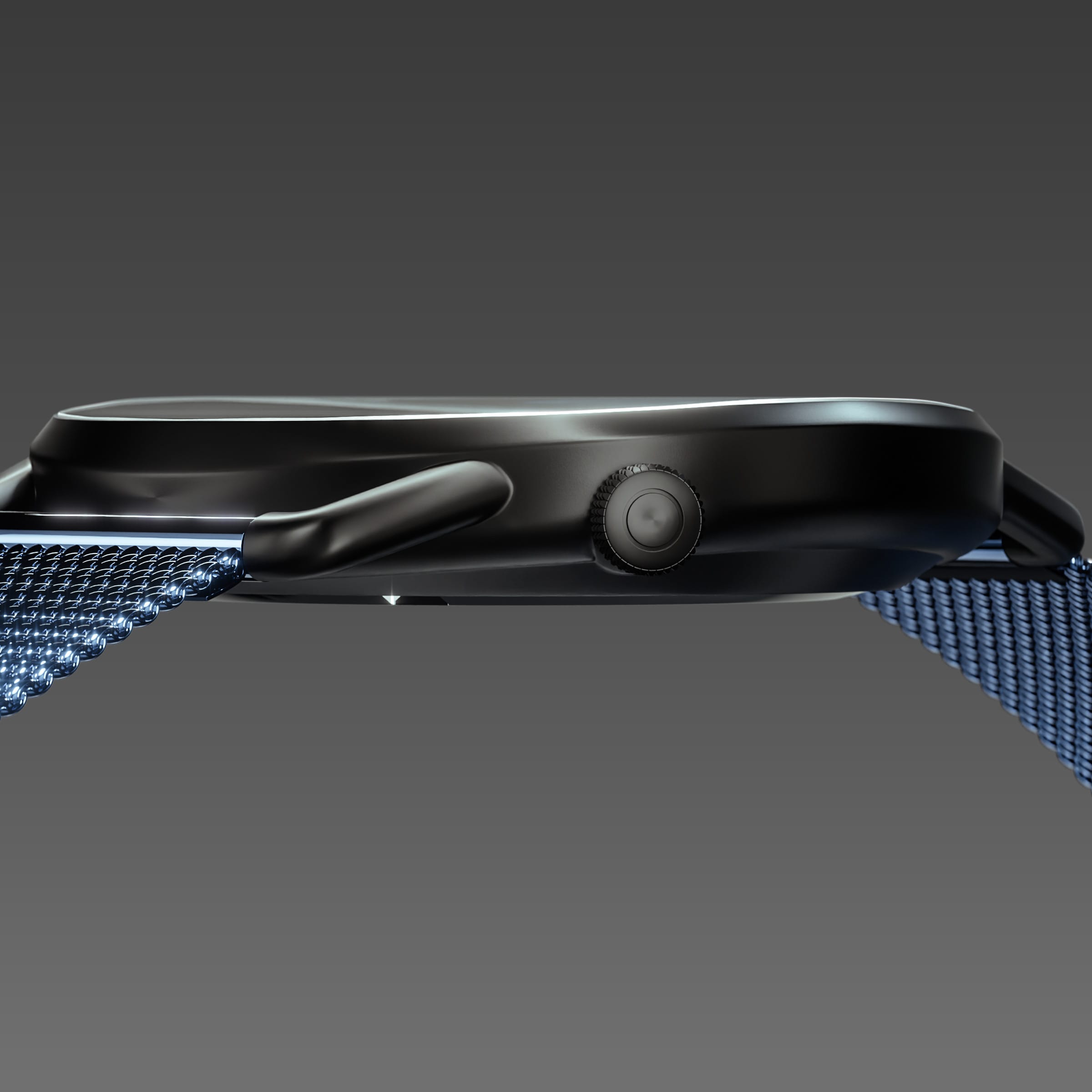 The Solar Curve | Black Dial - Black Case