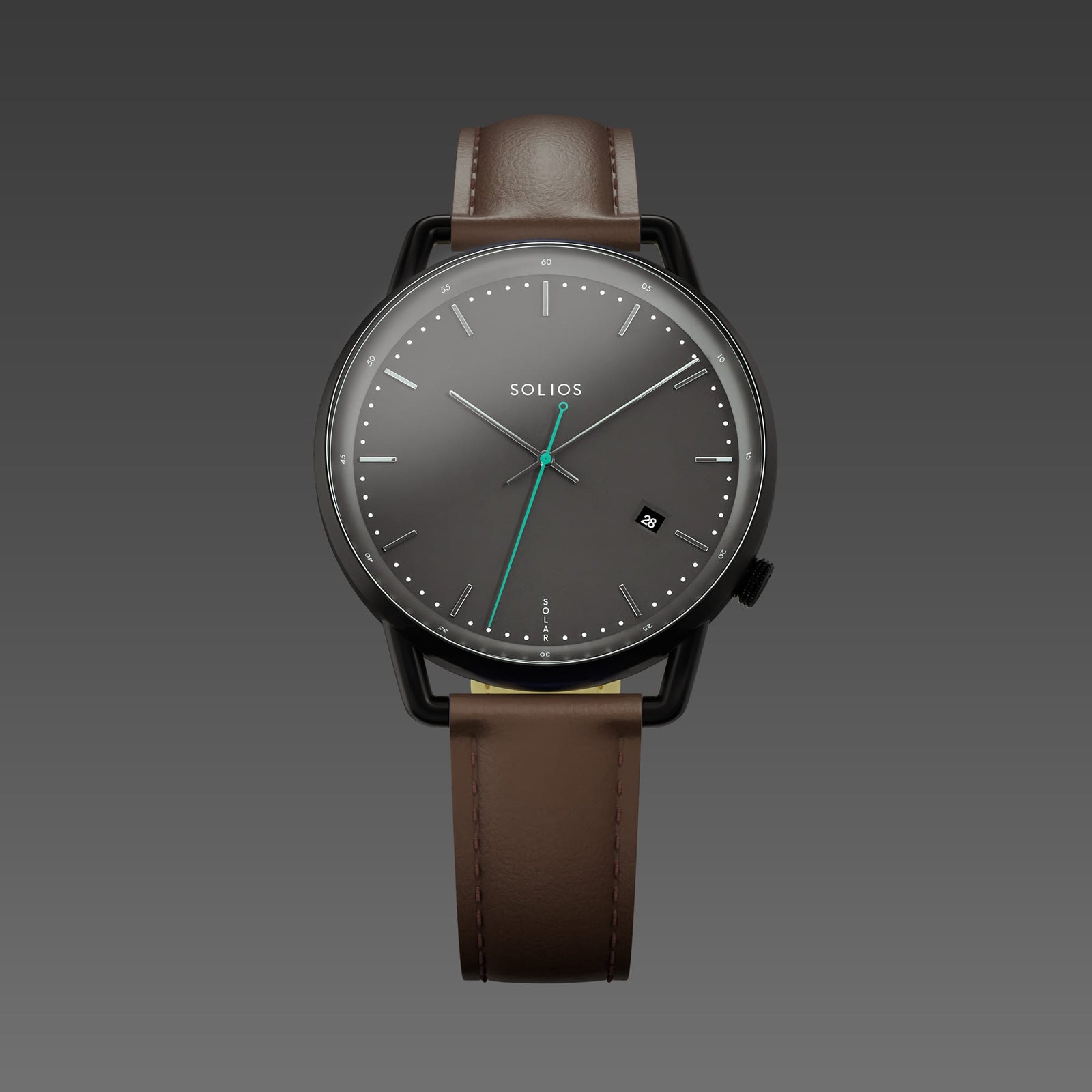 The Solar Curve | Black Dial - Black Case