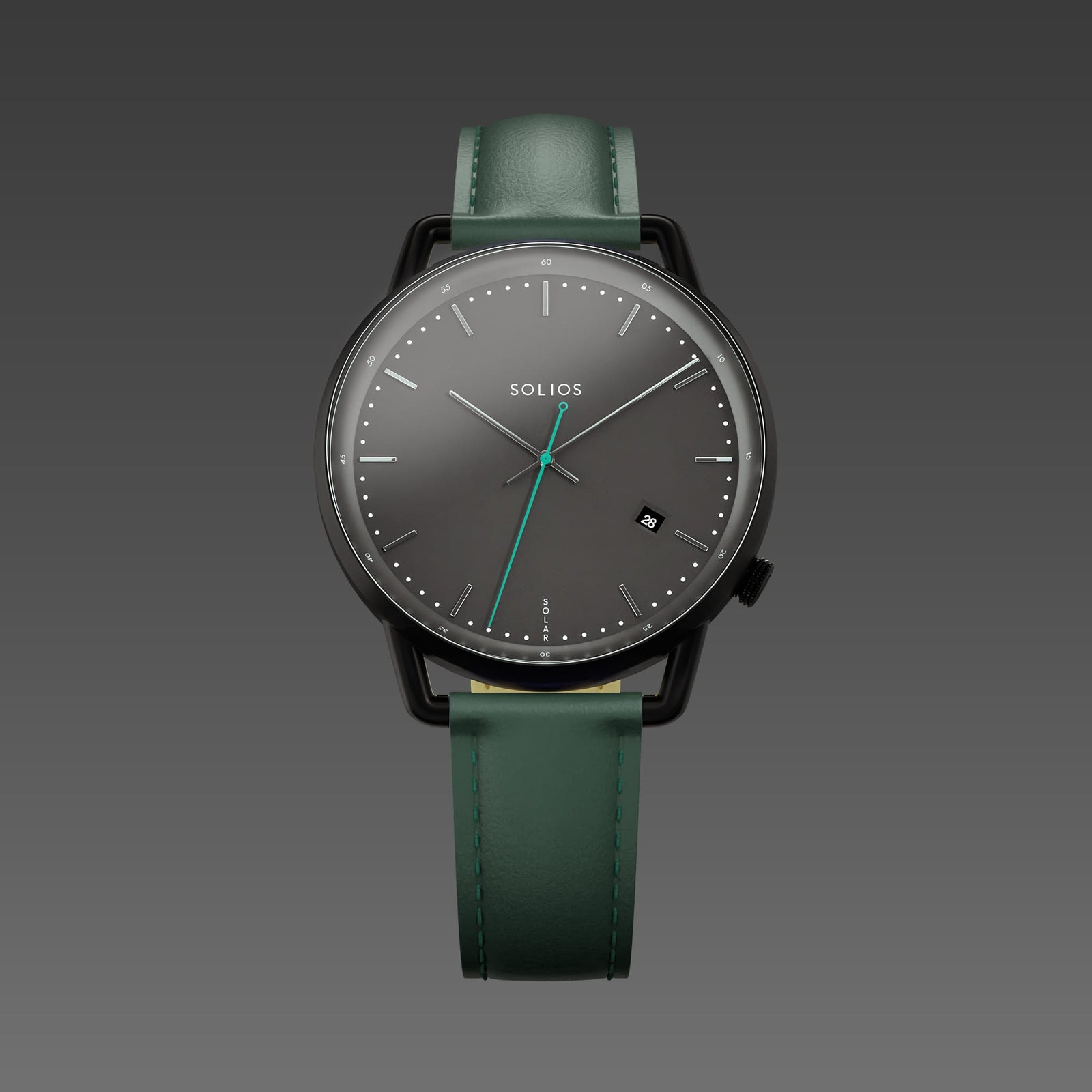 The Solar Curve | Black Dial - Black Case