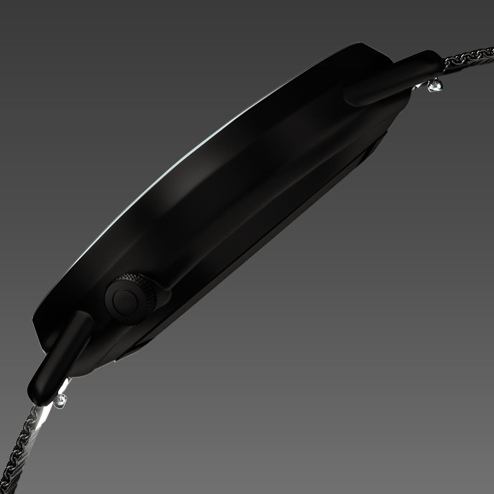 The Solar Curve | Black Dial - Black Case