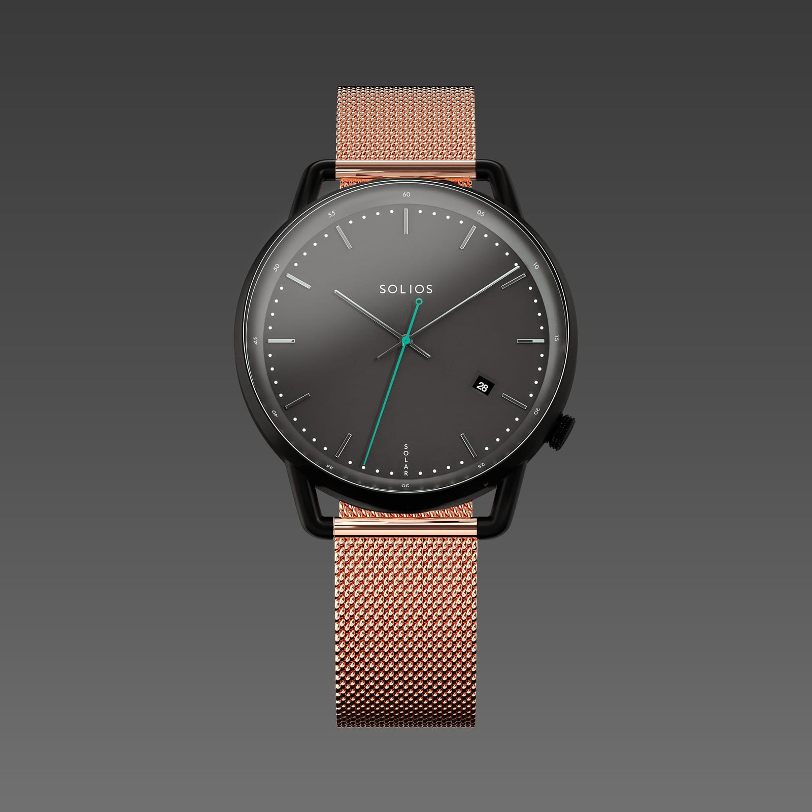 The Solar Curve | Black Dial - Black Case