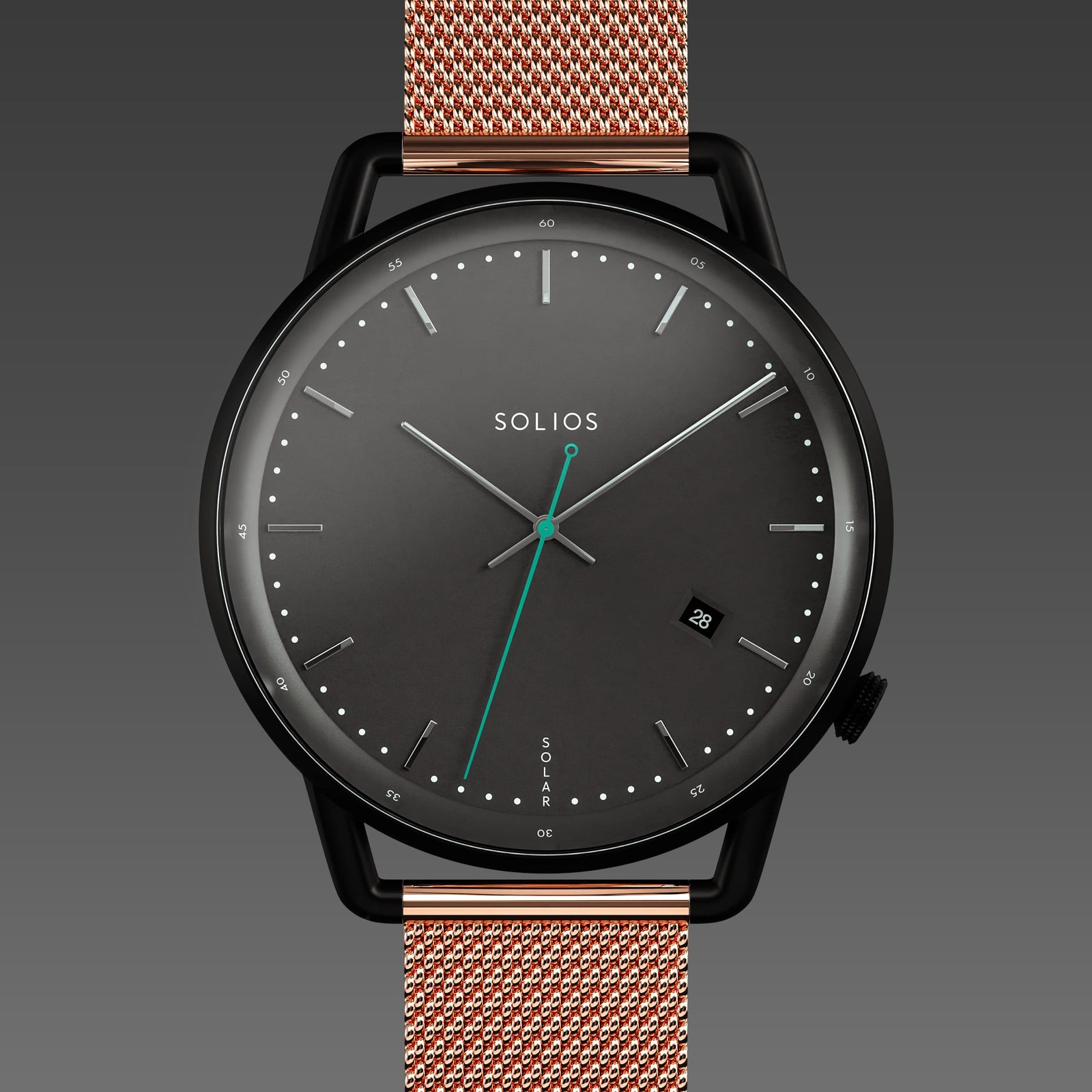 The Solar Curve | Black Dial - Black Case