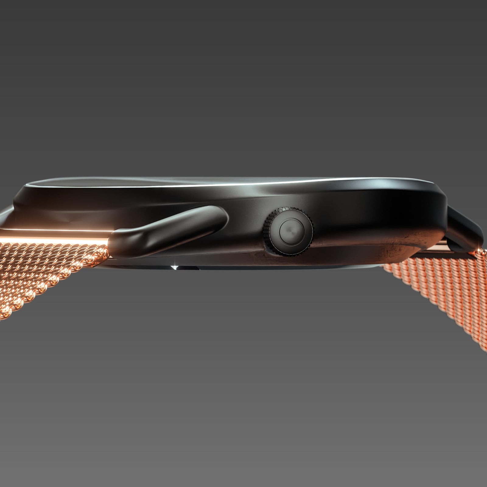 The Solar Curve | Black Dial - Black Case