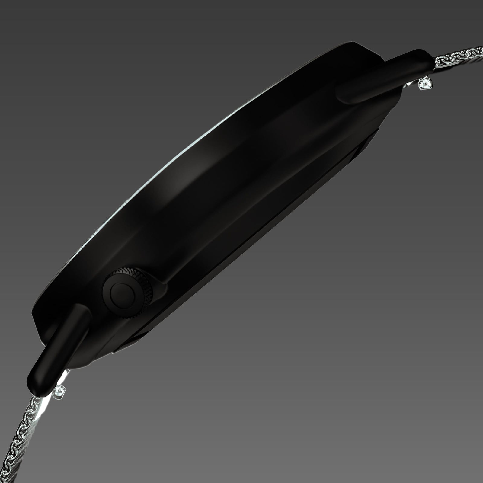 The Solar Curve | Black Dial - Black Case